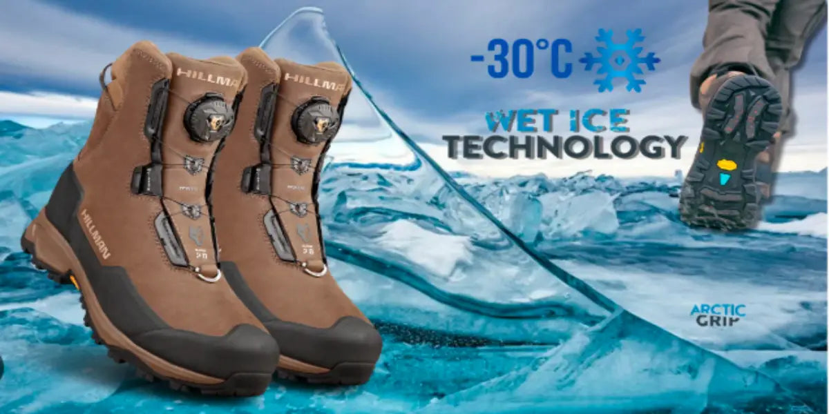 Hillman Alpha Aerogel 2.0 Jagdstiefel mit Nasseis-Technologie, Dryhunt-Membran, atmungsaktiv und isoliert für −30 bis 15 °C