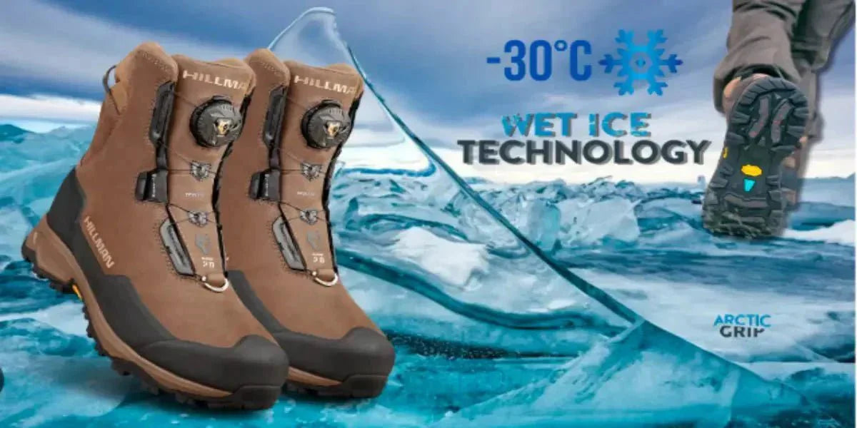 Hillman Alpha Aerogel 2.0 Jagdstiefel mit Nasseis-Technologie, Dryhunt-Membran, atmungsaktiv und isoliert für −30 bis 15 °C
