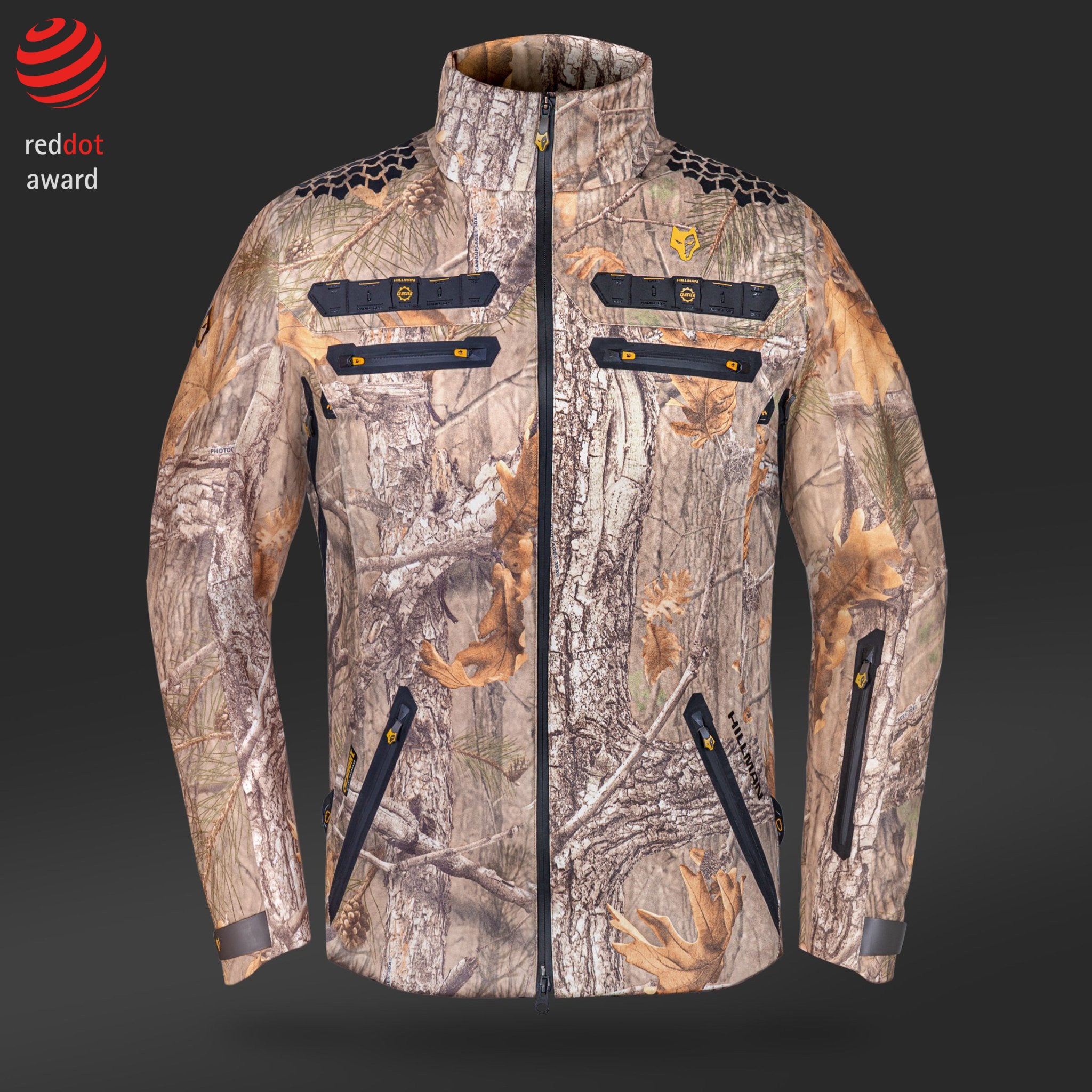 Veste Softshell Shooterking FOREST MIST – Imperméable, Coupe-vent Et Respirante – Reversible Avec Doublure Verte