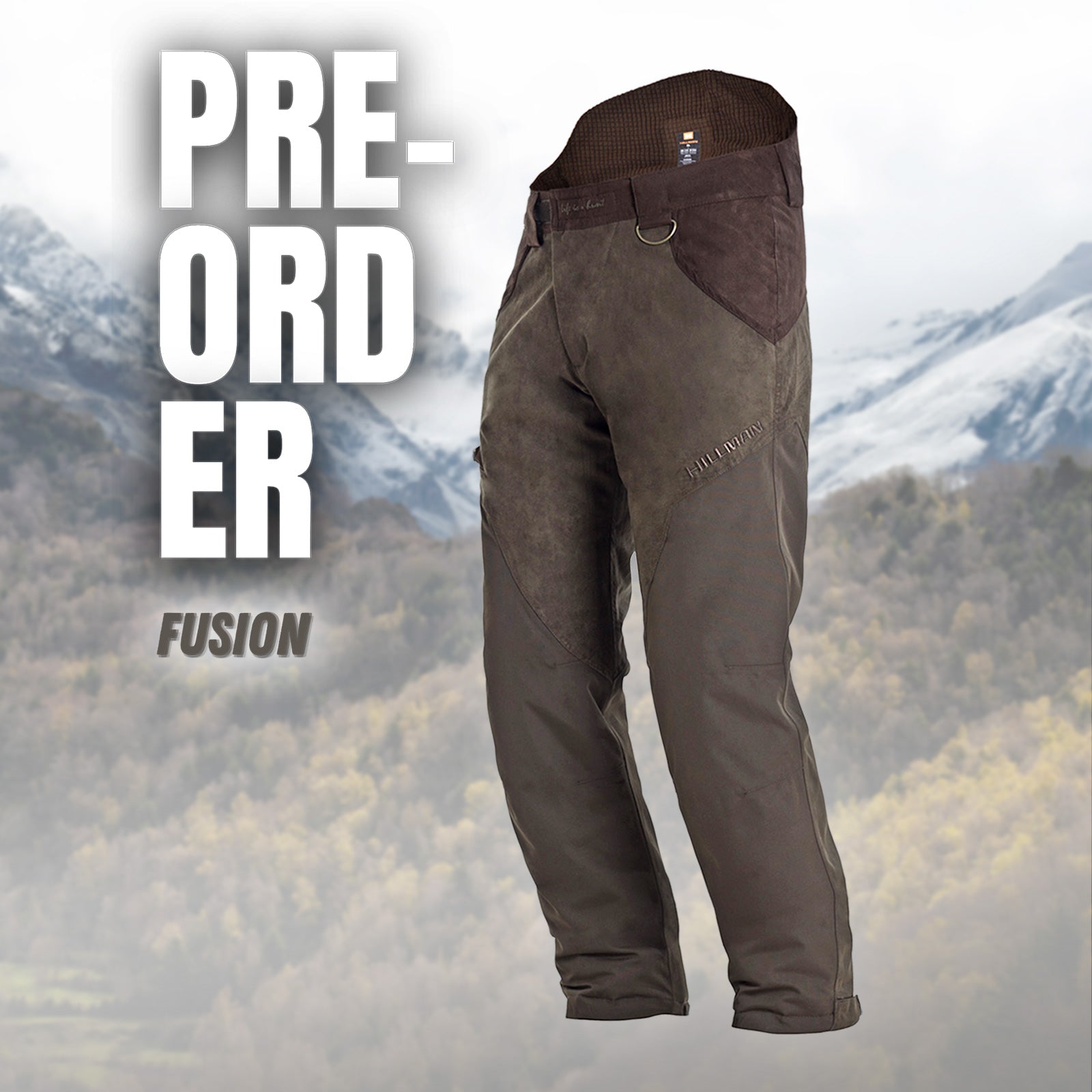 Jagdhose wasserdicht und isoliert - Fusion