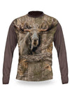 Gamewear Elch T-Shirt Langarm Camouflage