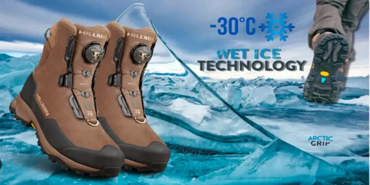 Hillman Alpha Aerogel 2.0 Jagdstiefel mit Nasseis-Technologie, Dryhunt-Membran, atmungsaktiv und isoliert für −30 bis 15 °C