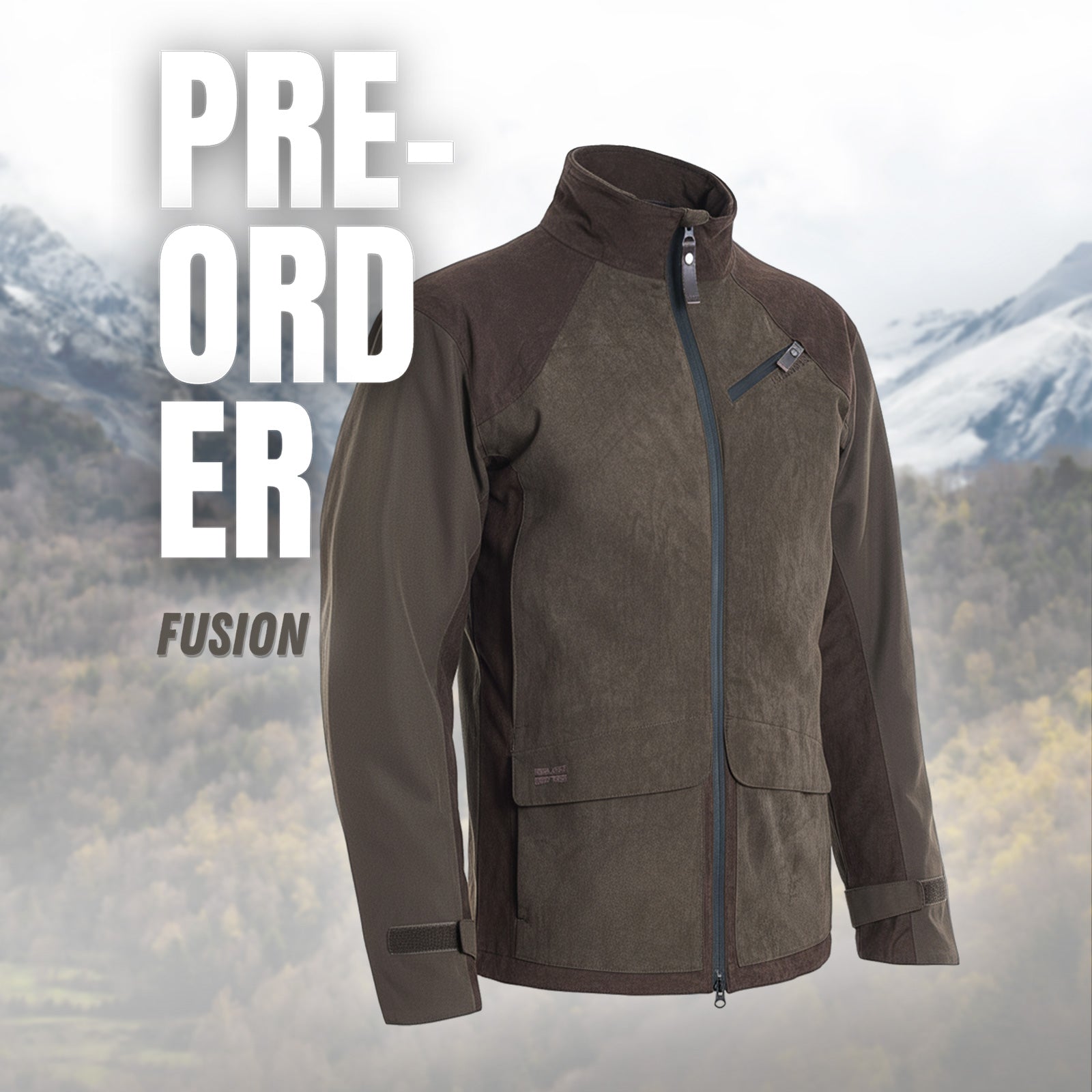 Wasserdichte isolierte Jagdjacke Fusion
