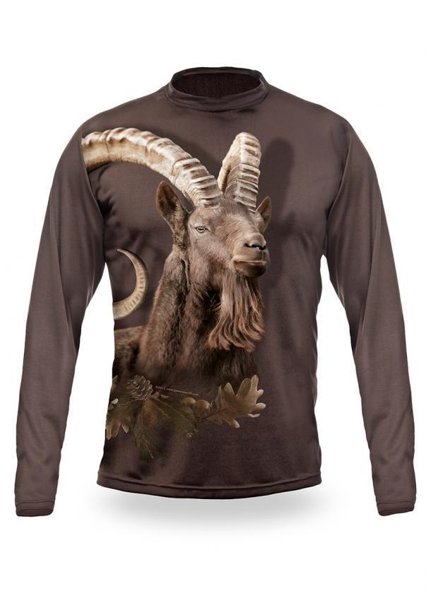 Steinbock T-Shirt Langarm