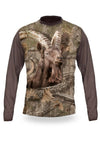 Gamewear 3D Steinbock T-Shirt Langarm Camouflage