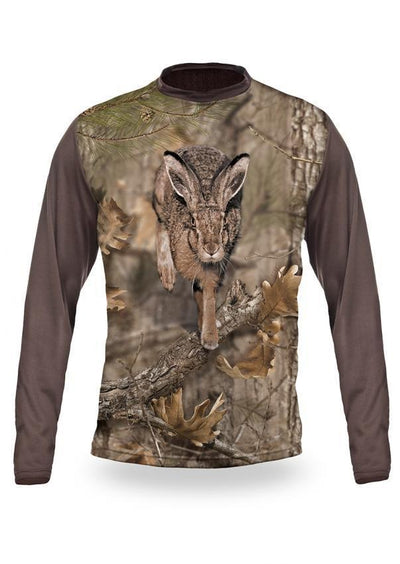 Gamewear Hase T-Shirt Langarm Camo