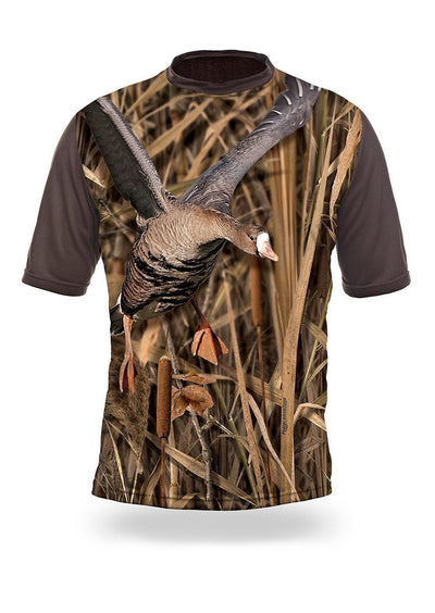 Gamewear Blässgans Т-Shirt Kurzarm Camo Schilf