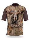 Gamewear Elch T-Shirt Kurzarm Camo