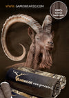 30x50cm Hillman Handtuch Steinbock