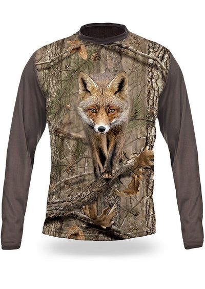 Gamewear Fuchs T-Shirt Langarm Camo