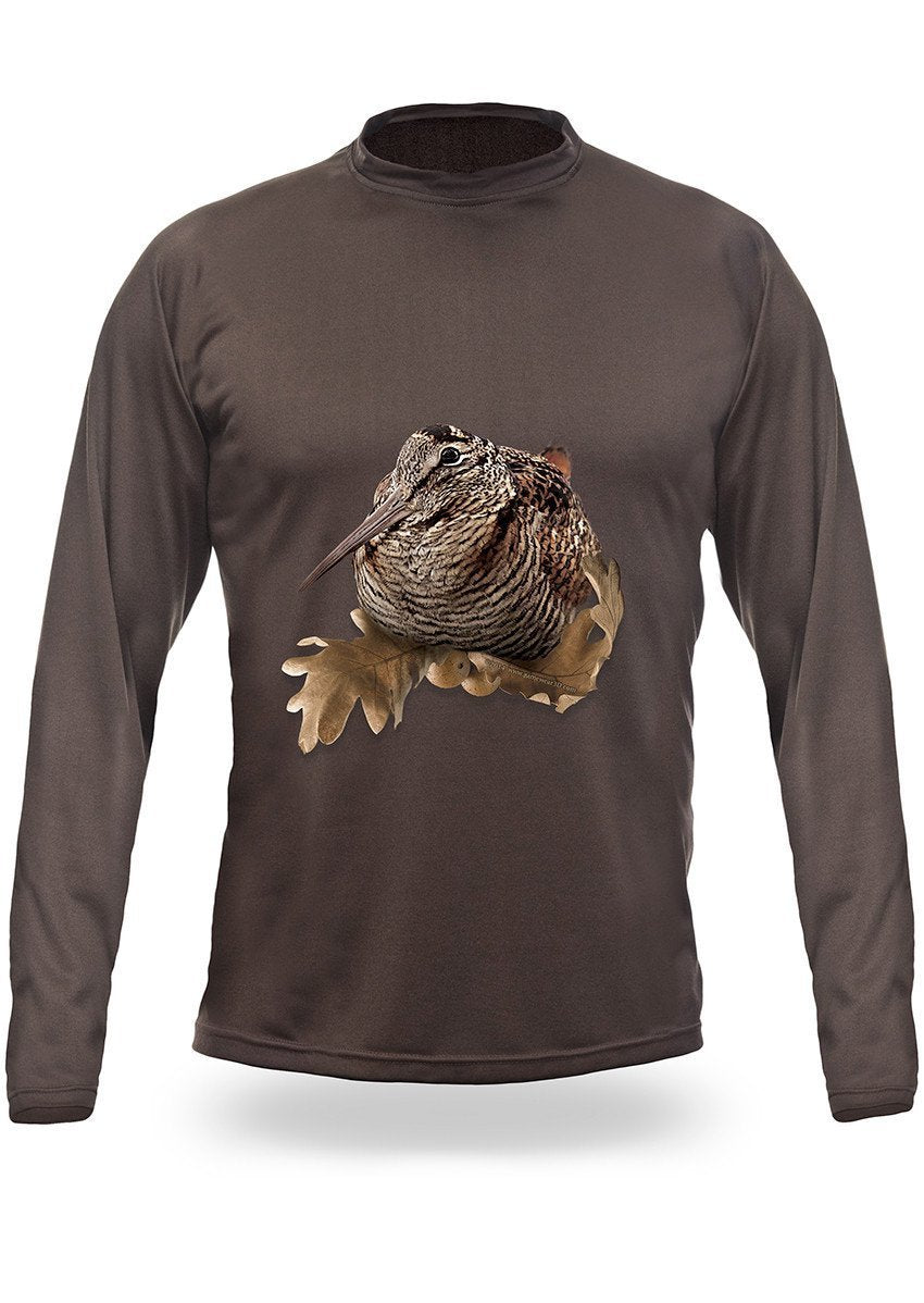 Waldschnepfe T-shirt Langarm